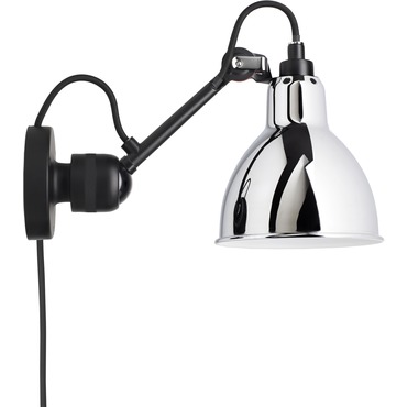 Lampe Gras N304 Plug-in Wall Sconce | DCWEditions at Lightology Lampe Gras N304 Plug-in Wall Sconce