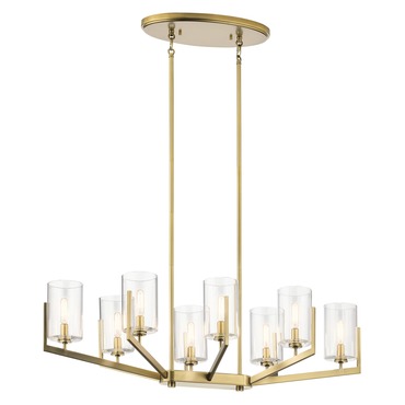 Nye Oval Chandelier | Kichler at Lightology Nye Oval Chandelier