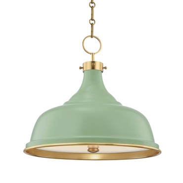 Painted No.1 Pendant | Hudson Valley Lighting at Lightology Painted No.1 Pendant