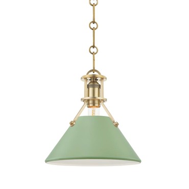Painted No.2 Pendant | Hudson Valley Lighting at Lightology Painted No.2 Pendant