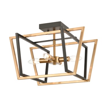 Bridgette Semi Flush Ceiling Light | Elk Home at Lightology Bridgette Semi Flush Ceiling Light