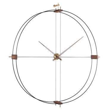 Delmori Wall Clock with Double Ring