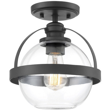 Pendleton Semi Flush Ceiling Light | Savoy House at Lightology Pendleton Semi Flush Ceiling Light