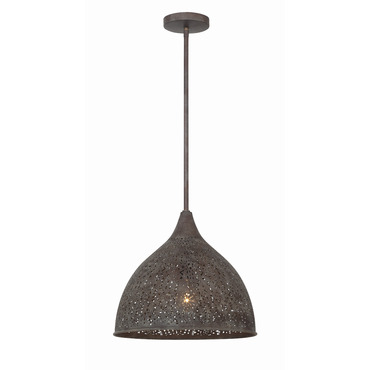 Jasmine Bell Pendant | Crystorama at Lightology Jasmine Bell Pendant