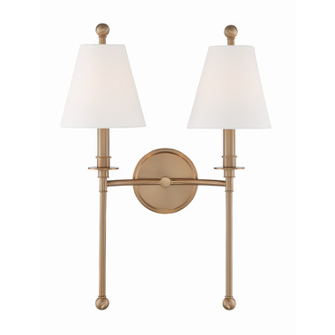 Riverdale Wall Sconce | Crystorama at Lightology Riverdale Wall Sconce