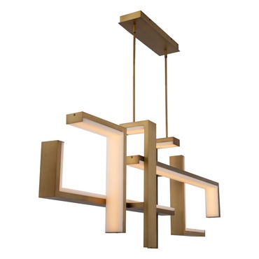 Jackal Chandelier | Modern Forms at Lightology Jackal Chandelier