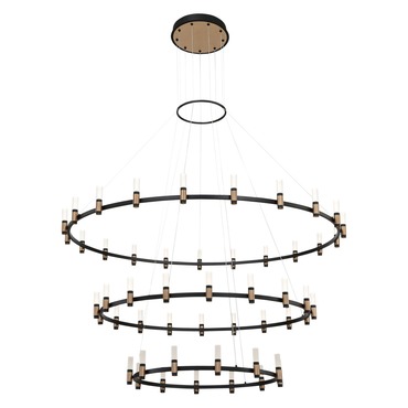 Albany 3 Tier Chandelier | Eurofase at Lightology Albany 3 Tier Chandelier