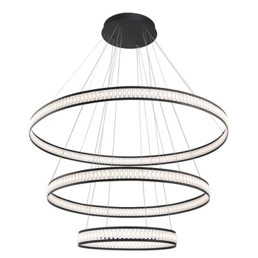 Forster Three Tier Chandelier | Eurofase at Lightology Forster Three Tier Chandelier