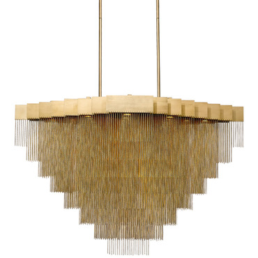 Bloomfield Linear Chandelier | Eurofase at Lightology Bloomfield Linear Chandelier