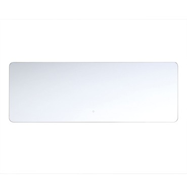 Long Rectangle Mirror with Back light | Eurofase at Lightology Long Rectangle Mirror with Back light
