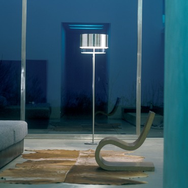 CPL Floor Lamp with Circular Shade