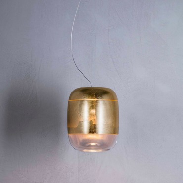 Gong Offset Mini Pendant | Prandina USA at Lightology Gong Offset Mini Pendant