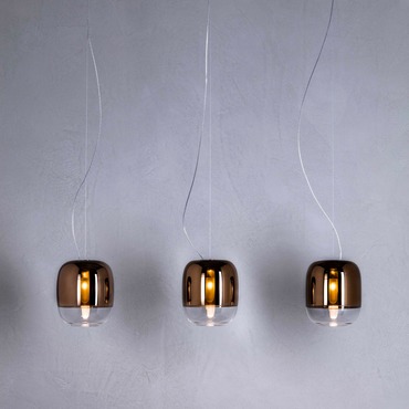 Gong S1 3 Light Linear Pendant | Prandina USA at Lightology Gong S1 3 Light Linear Pendant