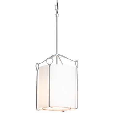 Bow Tall Glass Pendant | Hubbardton Forge at Lightology Bow Tall Glass Pendant