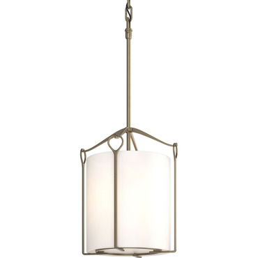 Bow Tall Glass Pendant | Hubbardton Forge at Lightology Bow Tall Glass Pendant