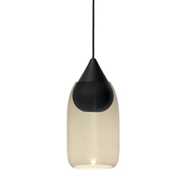 Liuku Drop Pendant with Glass Shade