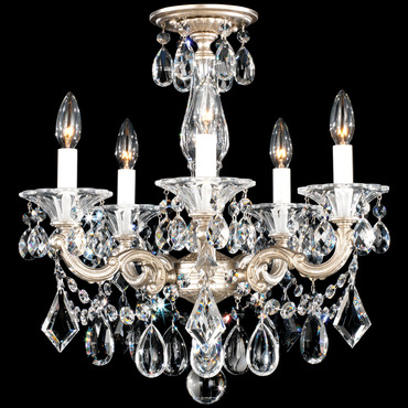 La Scala Semi Flush Ceiling Light | Schonbek Signature at Lightology La Scala Semi Flush Ceiling Light