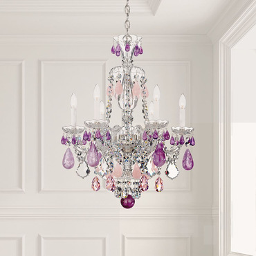 Hamilton Rock Crystal Chandelier | Schonbek Signature at Lightology Hamilton Rock Crystal Chandelier