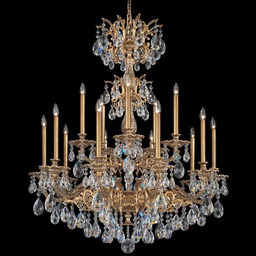 Milano Grand Chandelier | Schonbek Signature at Lightology Milano Grand Chandelier
