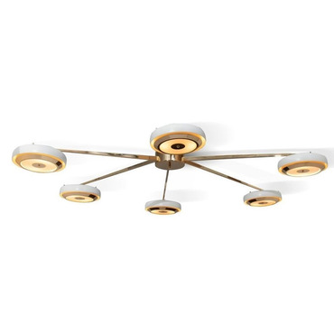 Carter Semi Flush Ceiling Light | Delightfull at Lightology Carter Semi Flush Ceiling Light
