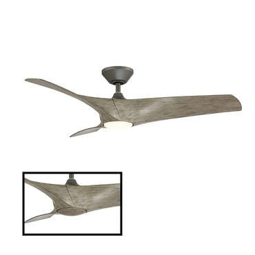 Zephyr DC Ceiling Fan with Light