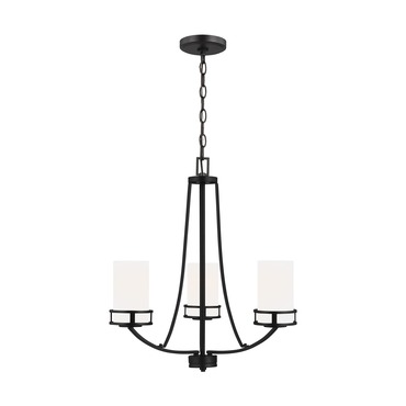 Robie Chandelier | Generation Lighting at Lightology Robie Chandelier