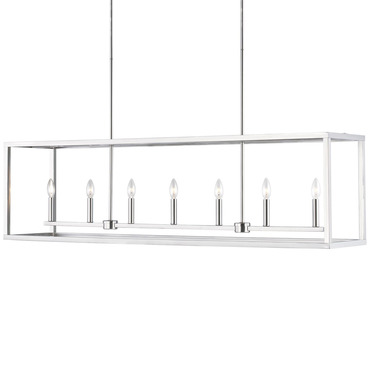 Moffet Street Linear Pendant | Generation Lighting at Lightology Moffet Street Linear Pendant