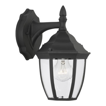Bakersville Rounded Outdoor Wall Sconce | Generation Lighting at Lightology Bakersville Rounded Outdoor Wall Sconce