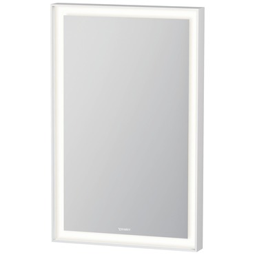 L-Cube Lighted Mirror | Duravit at Lightology L-Cube Lighted Mirror