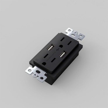 Buster + Punch USB and Outlet Module - Overstock | Buster + Punch at Lightology Buster + Punch USB and Outlet Module - Overstock
