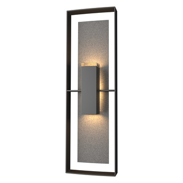 Shadow Box Tall Outdoor Wall Sconce