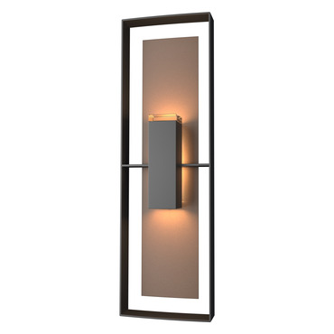 Shadow Box Tall Outdoor Wall Sconce