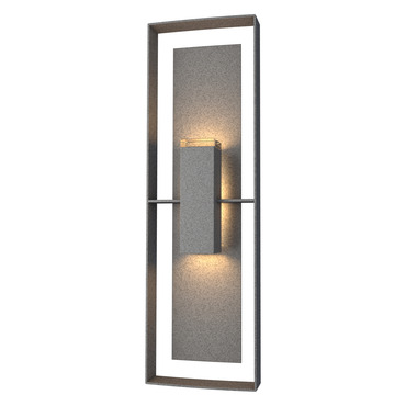 Shadow Box Tall Outdoor Wall Sconce