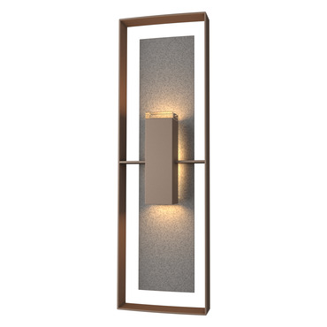 Shadow Box Tall Outdoor Wall Sconce