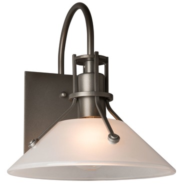 Henry Glass Outdoor Wall Sconce | Hubbardton Forge at Lightology Henry Glass Outdoor Wall Sconce