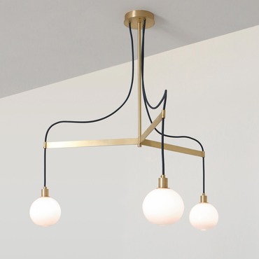 Drape Arm 3 Pendant | SkLO at Lightology Drape Arm 3 Pendant