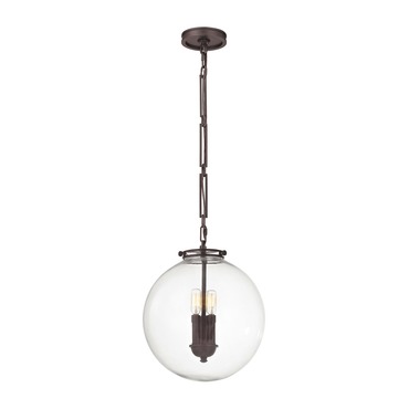 Gramercy Globe Pendant - Open Box | Elk Home at Lightology Gramercy Globe Pendant - Open Box