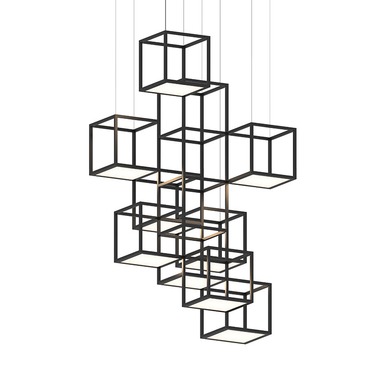Cubix Multi-Light Vertical Pendant | SONNEMAN - A Way of Light at Lightology Cubix Multi-Light Vertical Pendant