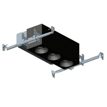 Multiples 1 X 3 Open Flangeless IC Airtight Housing