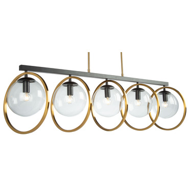 Lugano Linear Pendant | Artcraft at Lightology Lugano Linear Pendant