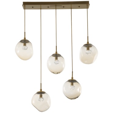 Aster Gem Linear Multi Light Pendant