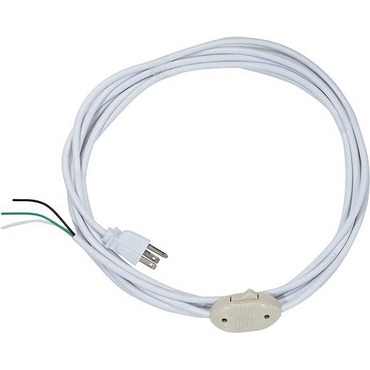 Monorail 16 FT Cord W / Inline Switch And Plug  | Visual Comfort Architectural at Lightology Monorail 16 FT Cord W / Inline Switch And Plug