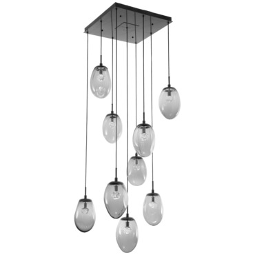 Meteo Gem Square Multi Light Pendant