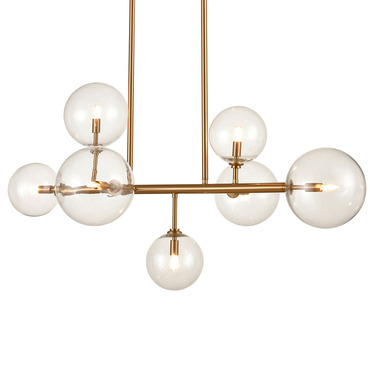 Delilah Linear Chandelier | Avenue Lighting at Lightology Delilah Linear Chandelier