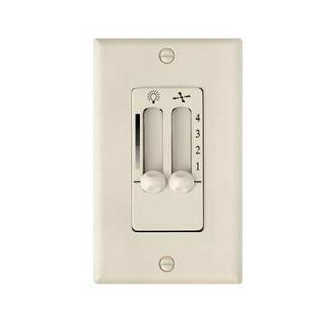 Dual Slide 4 Speed Wall Control | Hinkley Lighting at Lightology Dual Slide 4 Speed Wall Control