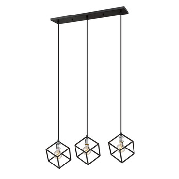 Vertical Linear Chandelier | Z-Lite at Lightology Vertical Linear Chandelier