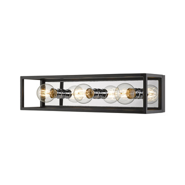 Kube Bathroom Vanity Light | Z-Lite at Lightology Kube Bathroom Vanity Light