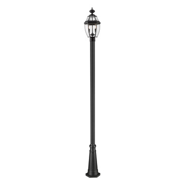 Westover Post Light with Tapered Base | Z-Lite at Lightology Westover Post Light with Tapered Base