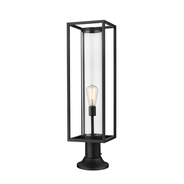 Dunbroch Pier Light with Simple Round Base | Z-Lite at Lightology Dunbroch Pier Light with Simple Round Base