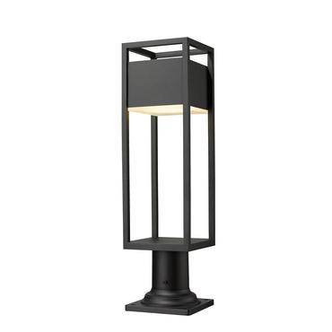 Barwick Outdoor Pier Light with Traditional Base | Z-Lite at Lightology Barwick Outdoor Pier Light with Traditional Base